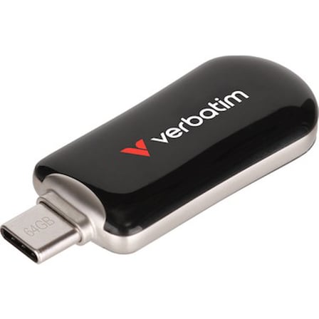 Verbatim 64GB Plectra Usb-C Siyah USB Bellek
