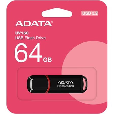 Adata UV150-64GB USB3.2 Gen1 Black Flash