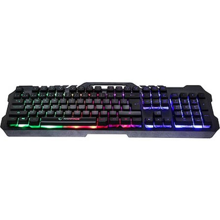 Rampage KB-R57 X-JAMMER Gökkuşağı Aydınlatmalı USB Tam Türkçe Gaming Oyuncu
