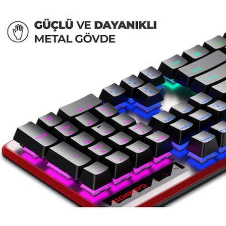 Havit Gamenote KB870L Rgb Backlit Gaming Mekanik