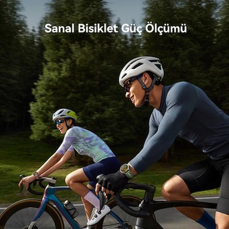 46 mm Akıllı Saat - Siyah, 21 Gün Pil Ömrü, Spor Özellikleri