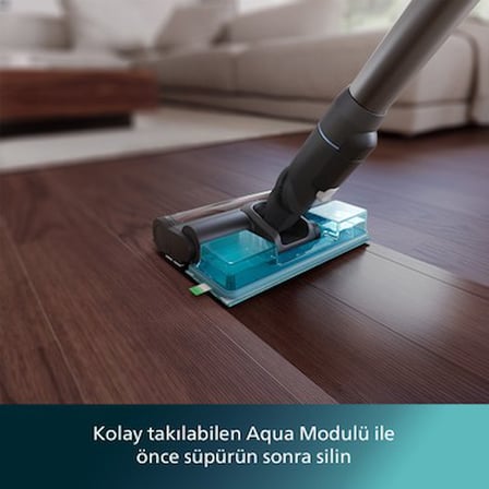 Kablosuz Dikey Süpürge, 25.2V Güç ile Uzun Süreli Kullanım