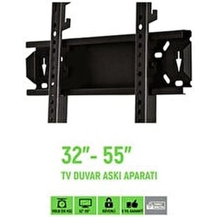 Sabit LCD-LED TV Askı Aparatı, 32-55 inç Ekran Boyutu için