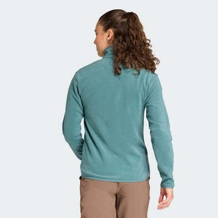 Tam Fermuarlı Fleece Ceket, Çok Amaçlı Kullanım için İdeal