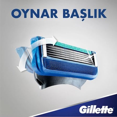 Gillette Fusion Start Yedek Tıraş Bıçağı 4