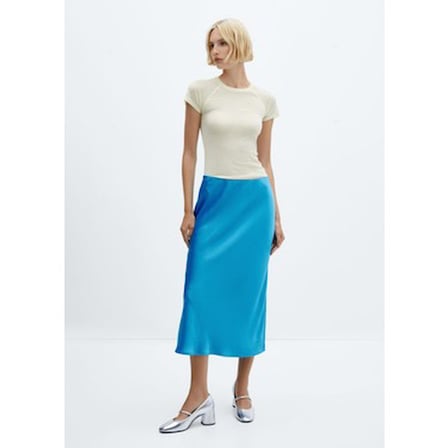 Mango Midi Saten