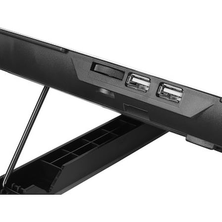 Addison Ad-Q5 Windcooler Hız Kontrollü Alüminyum Gövde 2usb 160*160*20MM Notebook Soğutucu