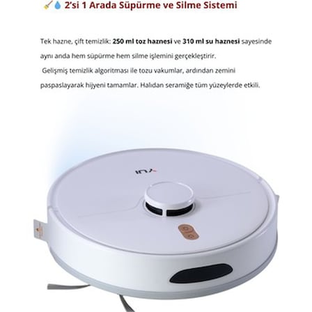 15.000 Pa Güçte Akıllı Robot Süpürge, Mop Fonksiyonu ve Pet Dostu Tasarım