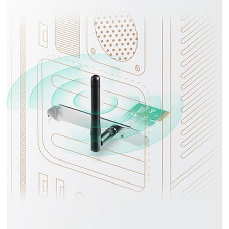 150 Mbps PCI Express Kablosuz Adaptör, Yüksek Performans
