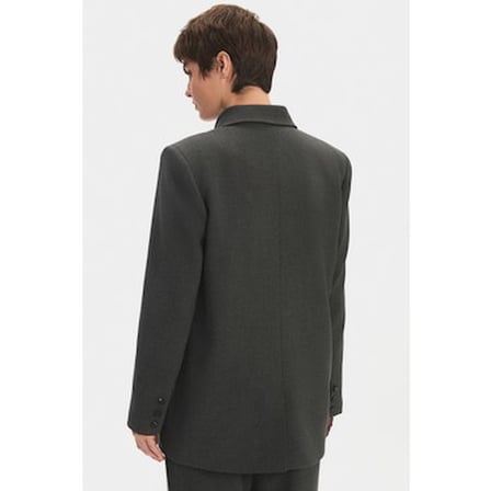 Kruvaze Kapama Blazer Ceket, Kadın Modası