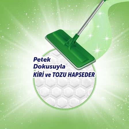 Yüzey Temizlik Havlusu, Beyaz Sabun Ferahlığı ile 50 Adet