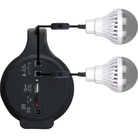2 Ampullü Solar LED Aydınlatma - Powermaster Yajıa