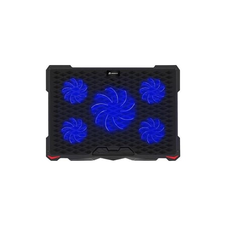 15-16" Boyutlarına Uygun 5-Fanlı Notebook Soğutucu, Siyah Renk Seçeneği