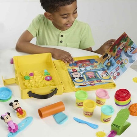 Mickey Mouse Temalı Hikaye Oluşturma Oyun Hamuru Seti