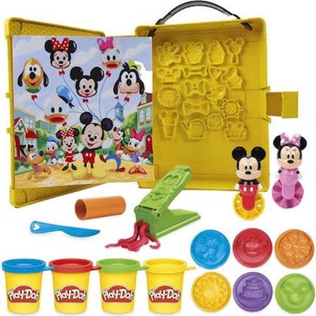 Mickey Mouse Temalı Hikaye Oluşturma Oyun Hamuru Seti