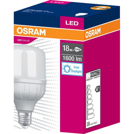 18W 6500K Beyaz Işık Yayan LED Ampul ile Aydınlatma