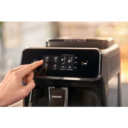 Philips 2200 Serisi Tam Otomatik Espresso Makinesi, Dokunmatik Ekran, Klasik Süt Köpürtücü, 2