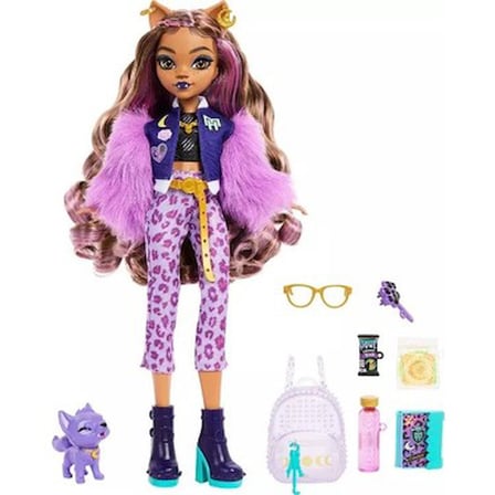 Monster High Temalı Eğlenceli Arkadaşlar - Clawdeen