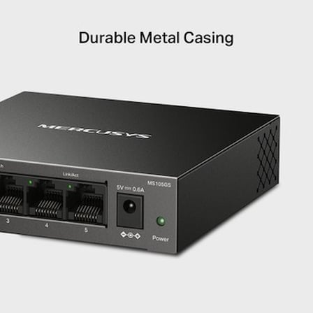 Yönetilemez 5-Port Masaüstü Gigabit Switch, Hızlı Veri İletimi