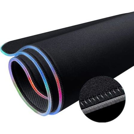 Claw's Raptor 80X30CM Mikrofiber Yüzey/Kaydırmaz Kauçuk Zemin 360° RGB Dikişli Xl Mousepad -