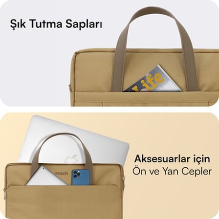 15.6" Notebook Çantası, Ergonomik ve Koruyucu Tasarım