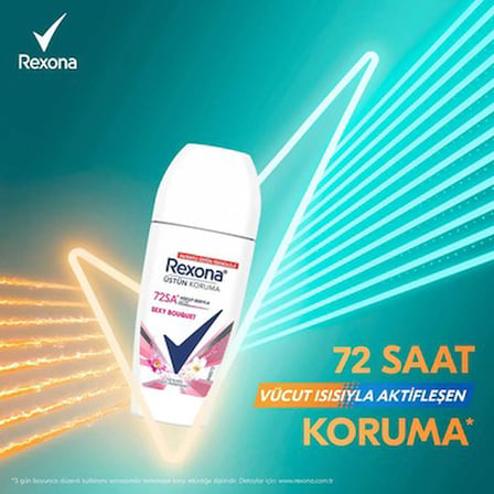Kadın Roll On Deodorant, 50 ml Üstün Koruma ve Ferahlatıcı