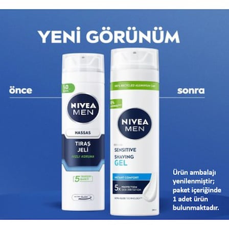 Hassas Ciltlere Özel Tıraş Jeli 200 Ml
