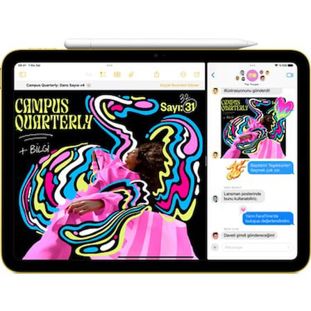 Apple iPad A16 11" 512GB Wi-Fi Tablet Pembe