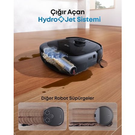 Eufy Anker Omni E28 20.000 Pa, Halı ve Koltuk Yıkamalı Robot