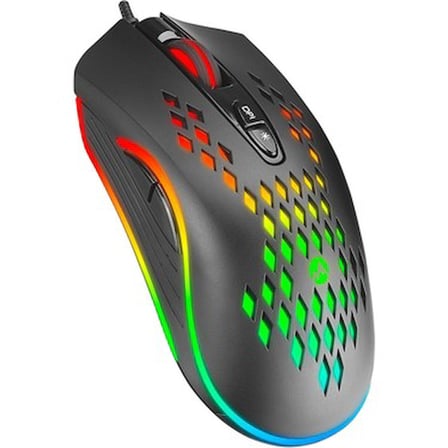 LED Işıklı Gaming Mouse, 800/1600/3200/4800/6400 DPI Ayarlanabilir Hassasiyet