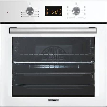 Beyaz Cam Dijital Ankastre Set, 8 Programlı Kullanım