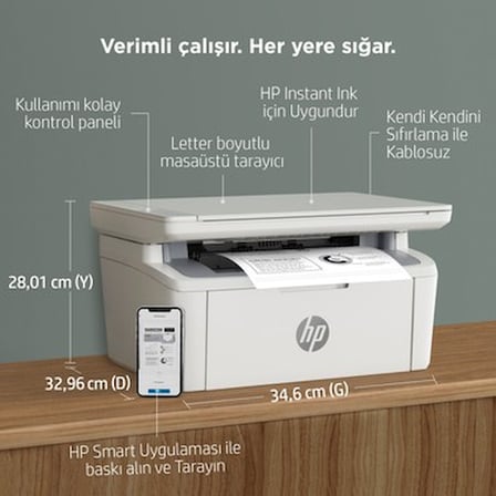 Lazer Yazıcı - Tarayıcı ve Fotokopi Özellikli
