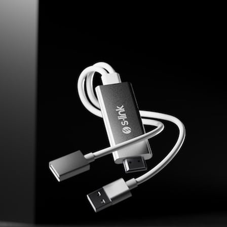 Mobil Telefon Görüntü Aktarıcı Kablo ile HDMI Bağlantısı