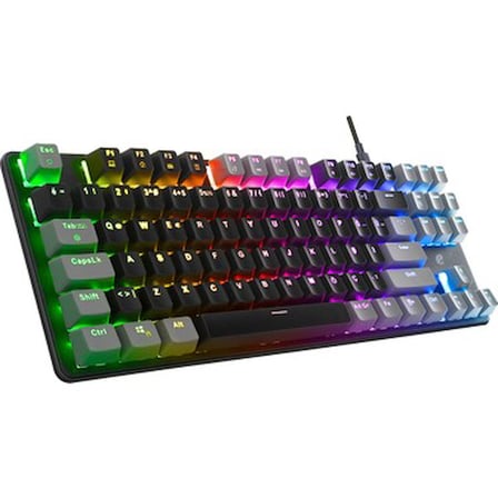 Kablolu RGB Mekanik Klavye, 87 Tuşlu ve Türkçe Q