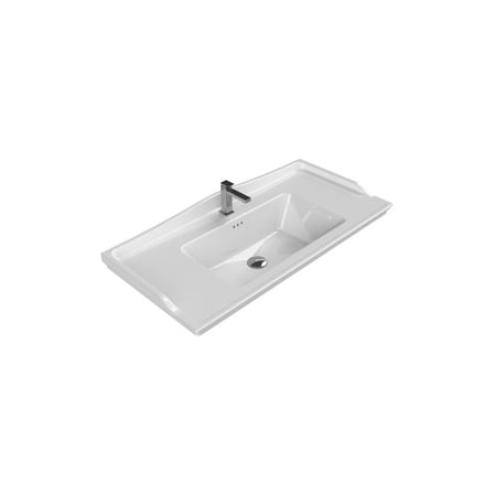 100x48 cm Etajerli Seramik Banyo Ürünü