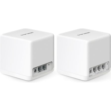 Mercusys Halo H60X(2-pack), AX1500Mbps, Dual-Band, Gigabit Portları, 100'e Kadar Cihaz