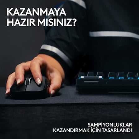 Logitech G PRO X SUPERLIGHT 2 Hafif HERO 2 Sensör 32.000 DPI LIGHTSPEED Kablosuz Oyuncu Mouse -