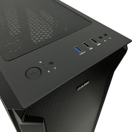 4x12cm FRGB Led Fanlı Bilgisayar Kasası, Cam Yan Panelli ve USB 3.0