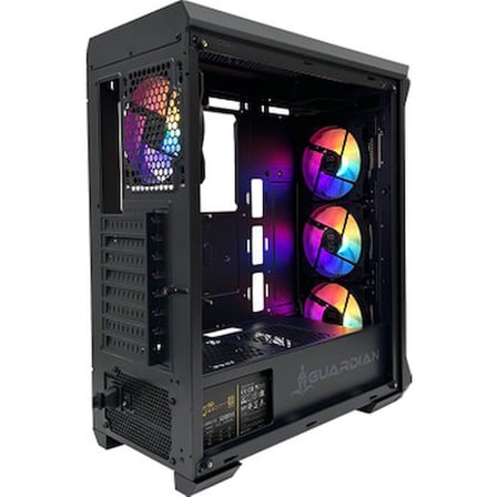 4x12cm FRGB Led Fanlı Bilgisayar Kasası, Cam Yan Panelli ve USB 3.0