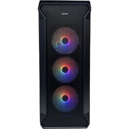 4x12cm FRGB Led Fanlı Bilgisayar Kasası, Cam Yan Panelli ve USB 3.0
