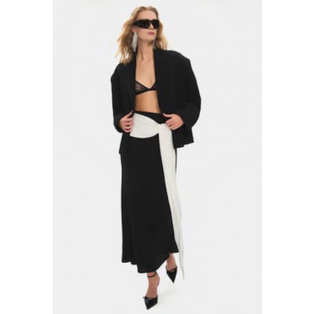 Fiyonk Detaylı Maxi Boy Kadın Elbise Modelleri ile Stil