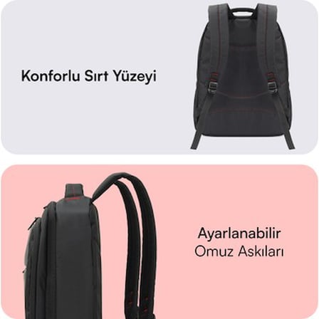 Mack MCC-006 15.6" OFFICE Notebook Sırt Çantası