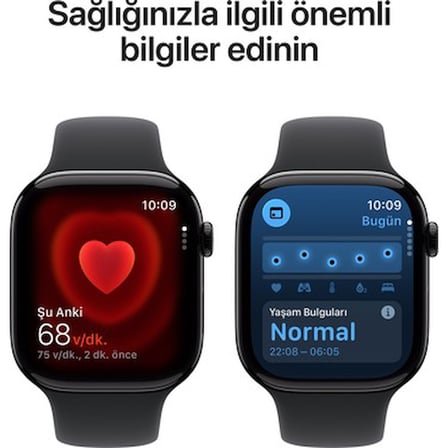 GPS Özellikli 42 mm Akıllı Saat - Alüminyum Kasa