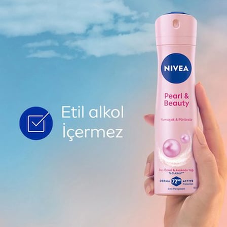 Kadın Sprey Deodorant 150ml, 72 Saat Etkili Koruma