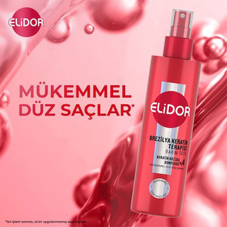 200 ml Brezilya Keratin Terapisi İçeren Sıvı Saç Bakım Sütü
