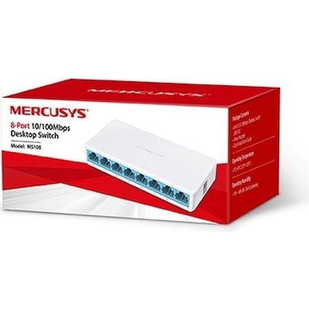 8 Portlu Yönlendirilemeyen Switch, Hızlı Veri Aktarımı