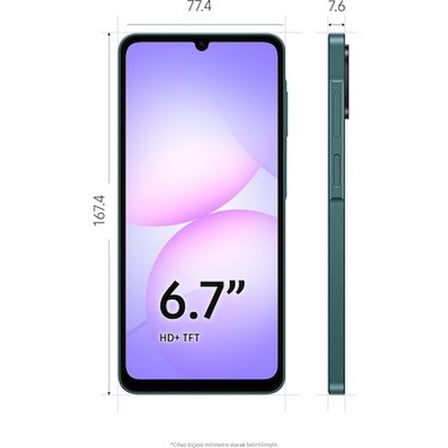 Samsung Galaxy A07 128 GB 4 GB Ram (Samsung Türkiye Garantili)