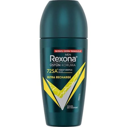 Rexona Men Üstün Koruma Erkek Roll On Deodorant Ultra Recharge 50
