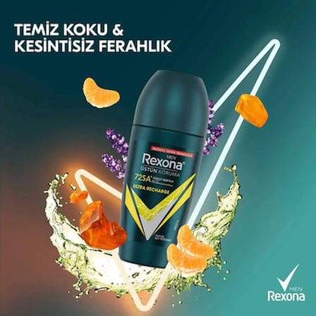 Rexona Men Üstün Koruma Erkek Roll On Deodorant Ultra Recharge 50