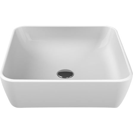 Beyaz Renkli 46 x 46 cm Modern One Lavabo